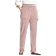 thumbnail image 1 of WREESH Women's Corduroy Pants High Waisted with Pockets, Wide Leg Retro Fall 2025 Trendy Casual Trousers, 1 of 6