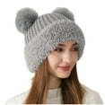 thumbnail image 1 of WREESH Women's Critter Fisherman Hat Ladies Winter Cute and Warm Caps for Hunting and Fishing Gray, 1 of 5
