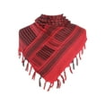 thumbnail image 1 of WREESH Women's Fashion Checkered Shawl, Comfortable Winter Cold Protection Warm and Comfortable Scarf Red, 1 of 4