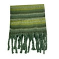 thumbnail image 1 of WREESH Women's Fashionable Soft Skin-Friendly Blanket Scarf, Warm Thick Wool Winter Comfort Green, 1 of 8