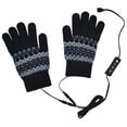 thumbnail image 1 of WREESH Women's Heated and Warm Winter Gloves All Finger Adjustable Temperature, Removable and Washable Electric Heated Gloves Blue, 1 of 3