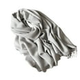 thumbnail image 1 of WREESH Women's Long Fashionable Solid Color Foldable Scarf, Soft Skin-Friendly Winter Warm Comfort Gray, 1 of 4