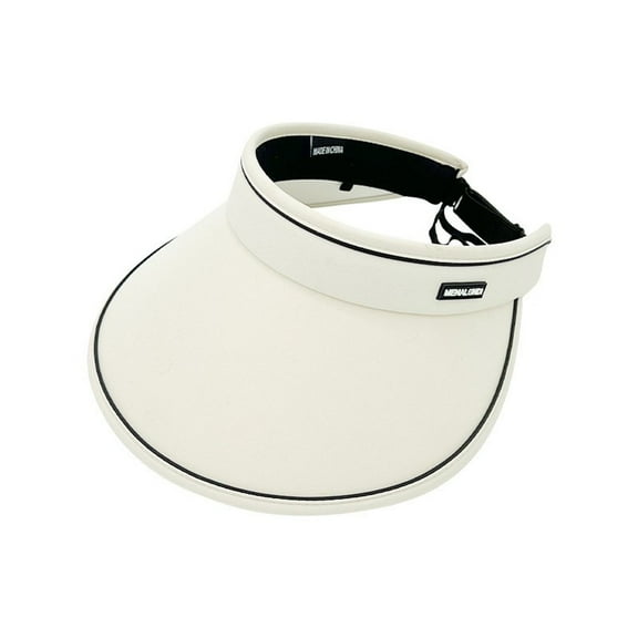 WREESH Women's Packable Visor Sun Hat Protection Rays, Stylish Wide Summer Hats White