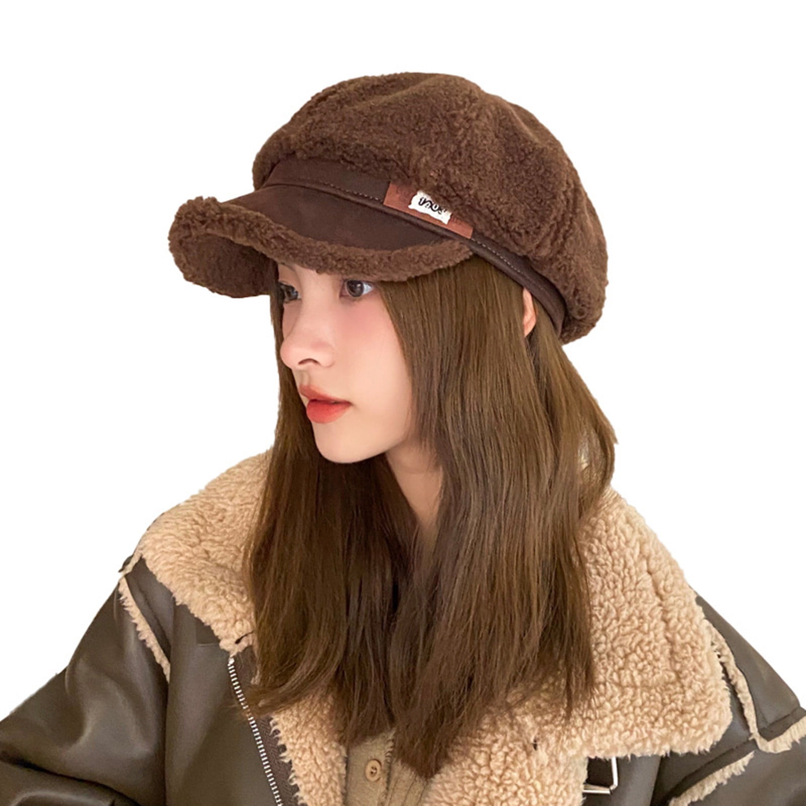 Designer-Style Brown Plaid Women Bucket Hat Plaid Bucket Hat In Women main image 2