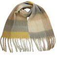 thumbnail image 1 of WREESH Women's Soft Skin-Friendly Fashionable Wool Blanket Scarf, Warm and Comfortable Winter Wear Beige, 1 of 3