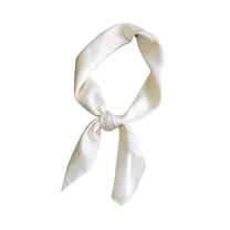 WREESH Women's Triangles Scarf Cotton Linen Scarf With Pendant, Ethnic Style Soft Comfortable Scarf Beige