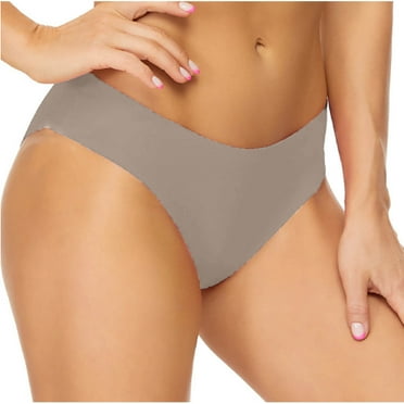 WREESH Women's Twist-Front Bikini Bottoms - Moderate High Cut Ruched Swimsuit Bottom for Pool & Beach Khaki