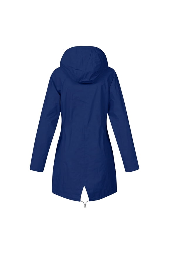 Women's Waterproof Thermal Insulated Winter Jacket with Adjustable Hood, Lightweight Windproof Parka for Hiking Travel & Outdoor Activities