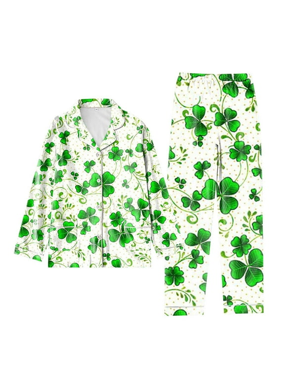 st patricks day pajamas toddler