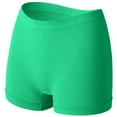 thumbnail image 1 of WREESH Womens Boyshorts Panties Full Coverage Seamless Underwear Boxers Briefs Bottom Shorts Green, 1 of 4