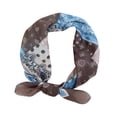 thumbnail image 1 of WREESH Womens Elegant Hair Scarf Fashion Small Square Silk Scarf Headbands Hairbands Printed Scarf Decorative Neck Scarf Brown, 1 of 3