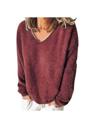 Fuzzy sweater walmart hot sale