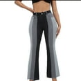 thumbnail image 1 of WREESH Womens Jeans Spring and Summer New Button Fashion Casual Long Pants Black, 1 of 5