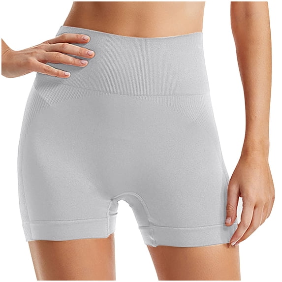 WREESH Womens Shorts Leggings Leggings Sports Shorts Shaping Pants Fitness Pants High Waist Hip Lifting Abdominal Tightening Underwear Running Yoga Pants White