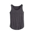 thumbnail image 1 of WREESH Womens Summer Loose Tank Tops Solid Color Scoop Neck Sleeveless Blouses Bottom Shirt Dark Gray, 1 of 6