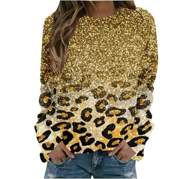 WREESH Womens Tie Dye Butterfly Graphic Sweatshirt Lightweight Sweatshirt Long Sleeve Crew Neck Pullover Casual Loose Trendy Tee Tops Yellow