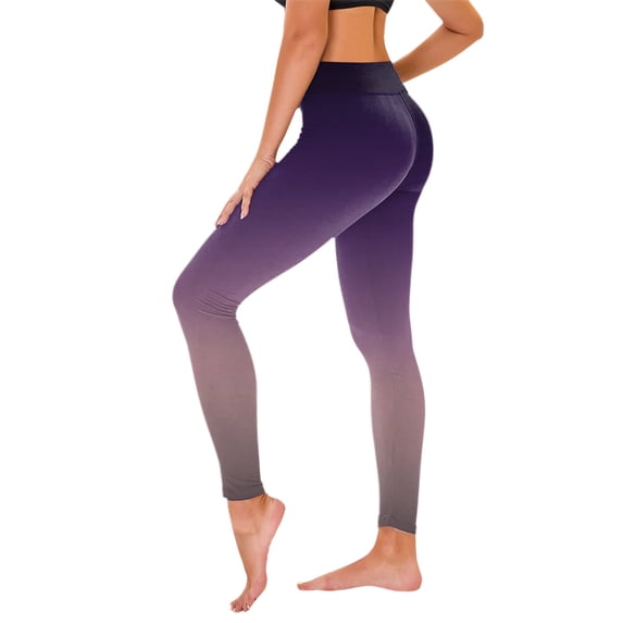 WREESH Womens Yoga Pants Stretch Yoga Leggings Fitness Running Gym Sports Full Length Active Pants Yoga Full Length Pants Coffee