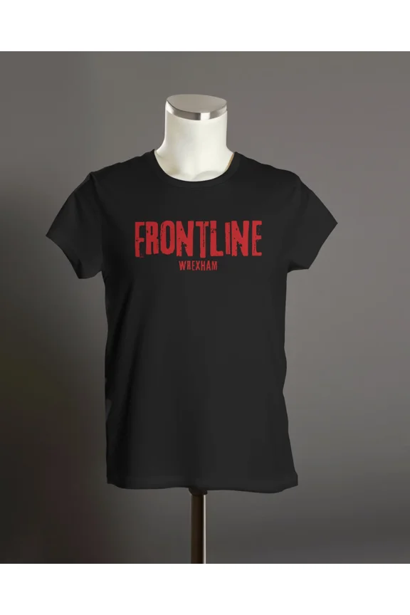 WREXHAM Frontline T-Shirt | Wrexham Hooligan Firm Racecourse Red Dragons Robins