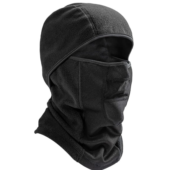 WRFWUL Cold Weather Balaclava Ski Mask, Water Resistant and Windproof Fleece Thermal Face Mask, Cycling Motorcycle Neck Warmer Hood Winter Gear for Men Women