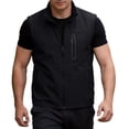 thumbnail image 1 of WRFWUL Mens Lightweight Zip Up Vest Stand Collar Sleeveless Outdoor Work Utility Jacket Casual Summer Fishing Hiking Outfits with Multi Pockets, 1 of 7
