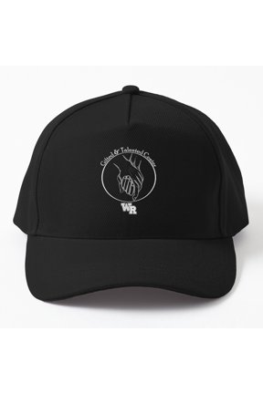 WRHS GT Center Logo Baseball Hat, School Identity Graphic Design, Classic Cap