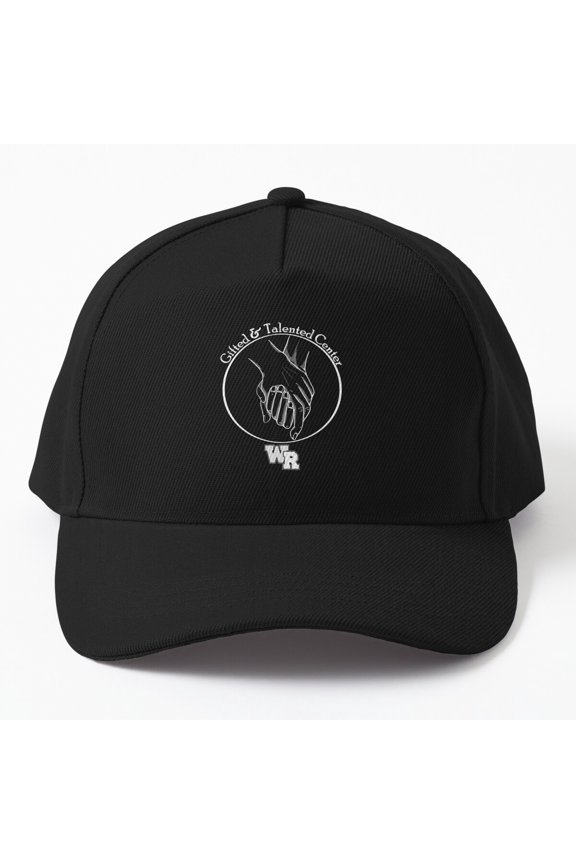 WRHS GT Center Logo Baseball Hat, School Identity Graphic Design, Classic Cap