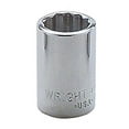 thumbnail image 1 of WRIGHT TOOL 2116 1/2" 1/4"DR STANDARD SOCKET 12-POINT, 1 of 1