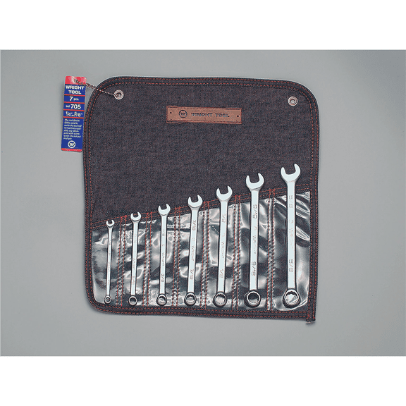 Wright Tool Wrench Set 12Pt Comb 7Pc