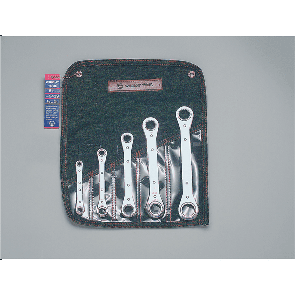 Wright Tool 12Pt RvRat Bx Wr Set Str 5Pc