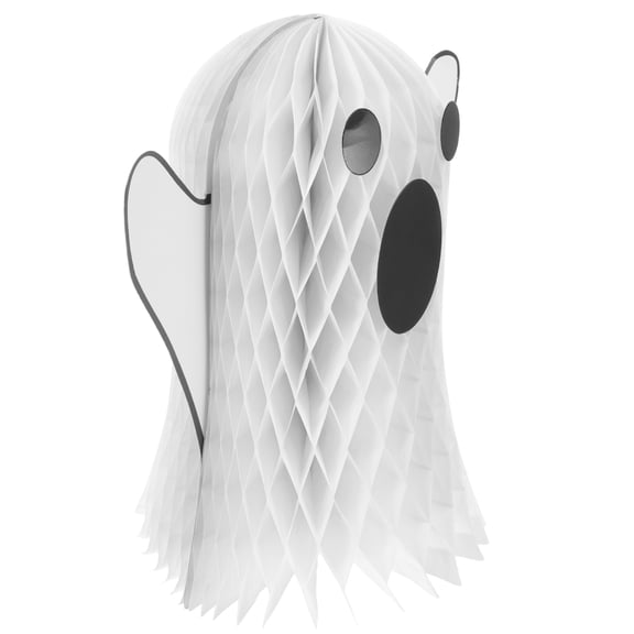 WRISTBIQUE White Ghost Honeycomb Decoration for Party Supplies and Desktop Display