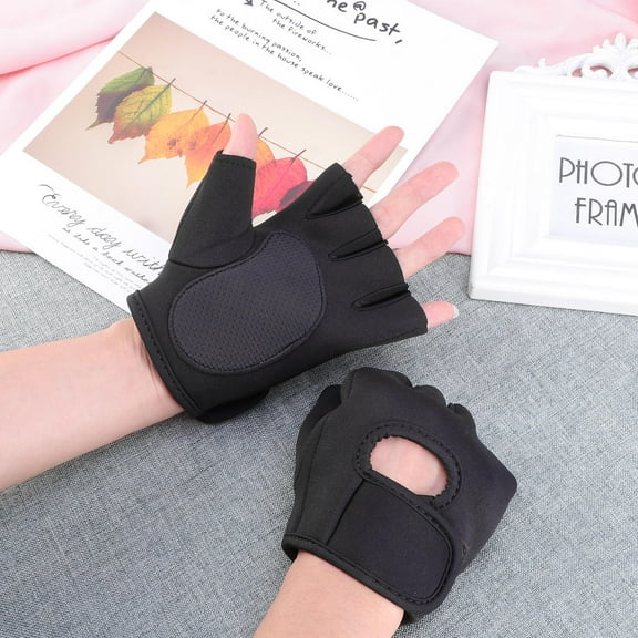 WRISTBIQUE 1 Pair Yoga Hand Gloves for Gym with Low-carbon Environmental Materials