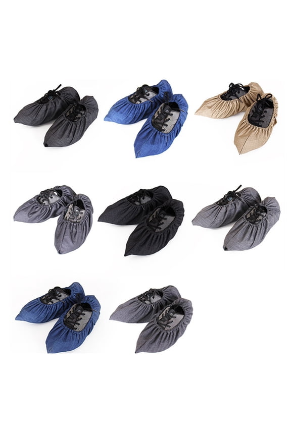 1 Pair of Cleaning Socks for Floor Polyester Anti-slip for Office Cleaning Families