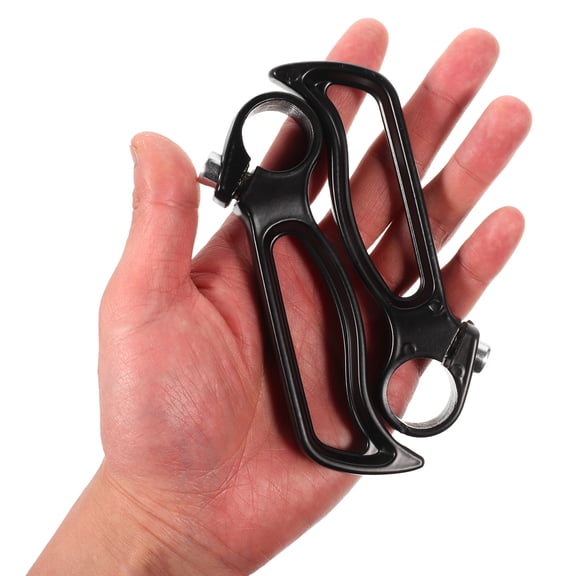 WRISTBIQUE 1Set Aluminum Alloy Bike Handlebar Extensions Ergonomic Grip Handles for Mountain Bikes