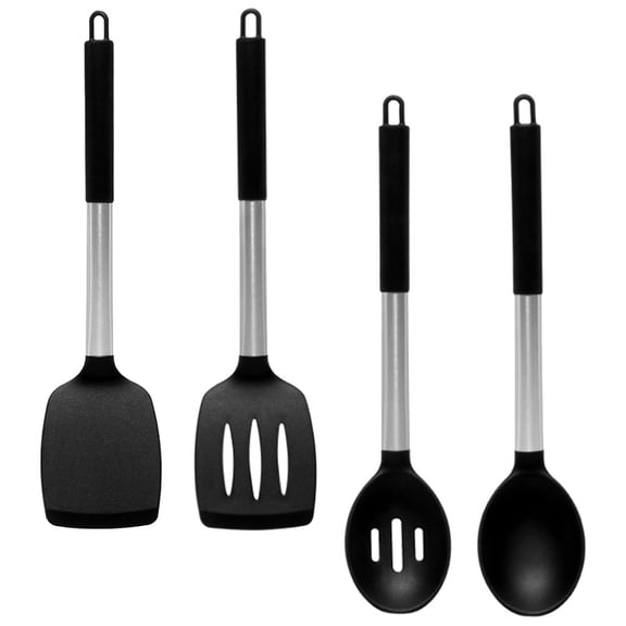 WRISTBIQUE Kitchen Utensil Set Stainless Steel Non-Stick Cooking Tools for Home and Professional Cooks
