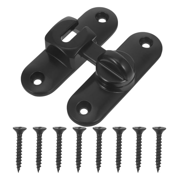 WRISTBIQUE 1 Set Door Bolt Lock Stainless Steel for Wooden Doors with 90 Degree Angle