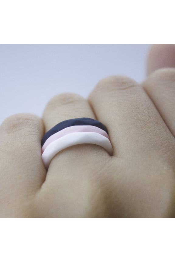 Set of 10 Waterproof Elastic Rings in Assorted Colors for Diving and Water Sports Activities