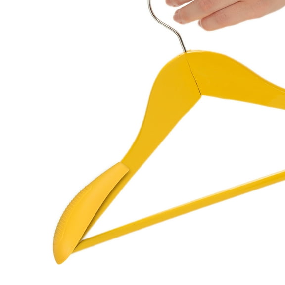 WRISTBIQUE 10 Sets Coat Hanger Shoulder Forms Plastic Non Slip Enhances Hanger Support for Suits