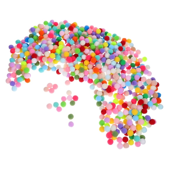 WRISTBIQUE 1000pcs Decorative Pom Poms Balls Soft And Fluffy For Holiday Presents