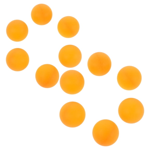 WRISTBIQUE 100Pcs Ping Pong Balls Training Sports Balls Orange Pp Matte Finish for Games