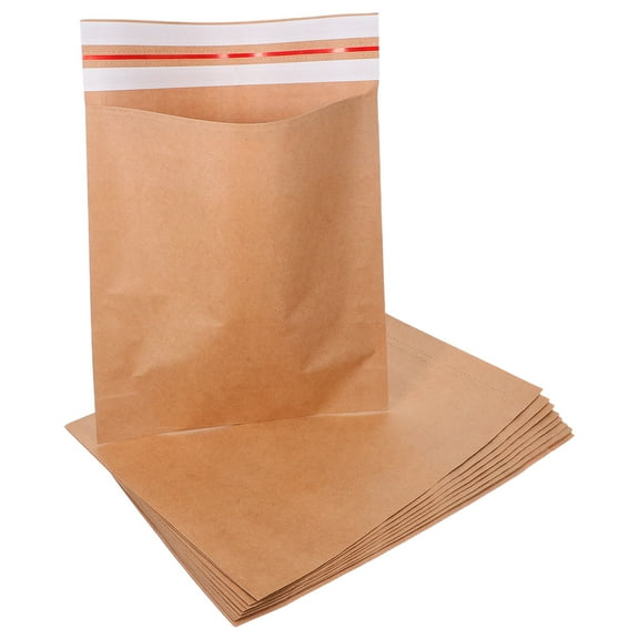 WRISTBIQUE Self-Seal Mailers Bags Chocolate Design 10Pcs