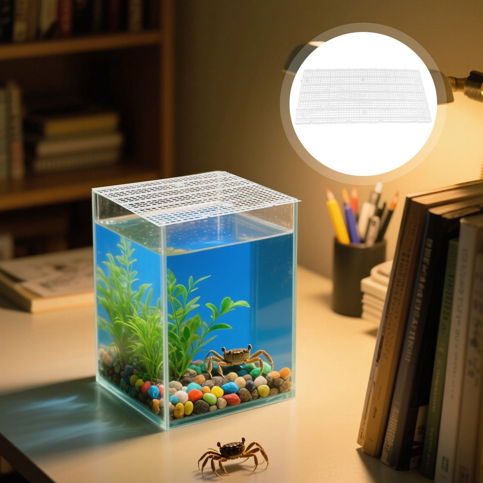 WRISTBIQUE 10PCS Mesh Aquarium Separator Plastic Divider for Easy Cut ...
