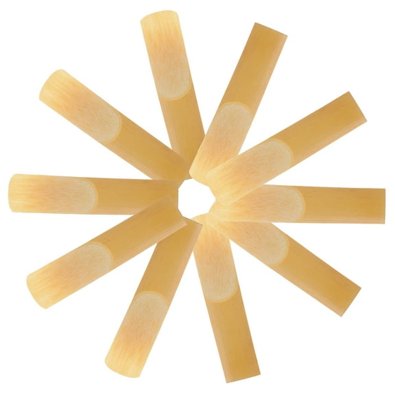 WRISTBIQUE 10pcs Sax Reeds Parts Easy to Install Accessories for Saxophone Practice
