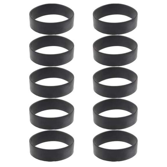 WRISTBIQUE Rubber Diving Weight Belt Rings Sturdy Material Secure Fit 10Pcs