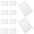 WRISTBIQUE 10Pcs Graduation Photo Frame Cards White Kraft Paper Note ...