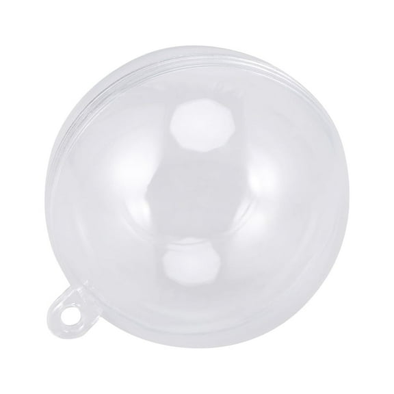 WRISTBIQUE Reusable Plastic Ball Clear 10Pcs 50Mm