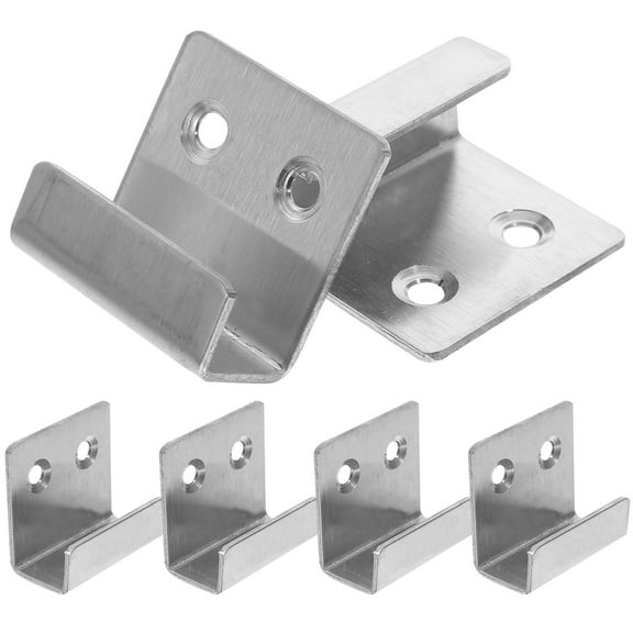 WRISTBIQUE 10Pcs Rustproof Wall Tile Hanger Heavy Duty Tile Display Hooks Silver for Indoor Use