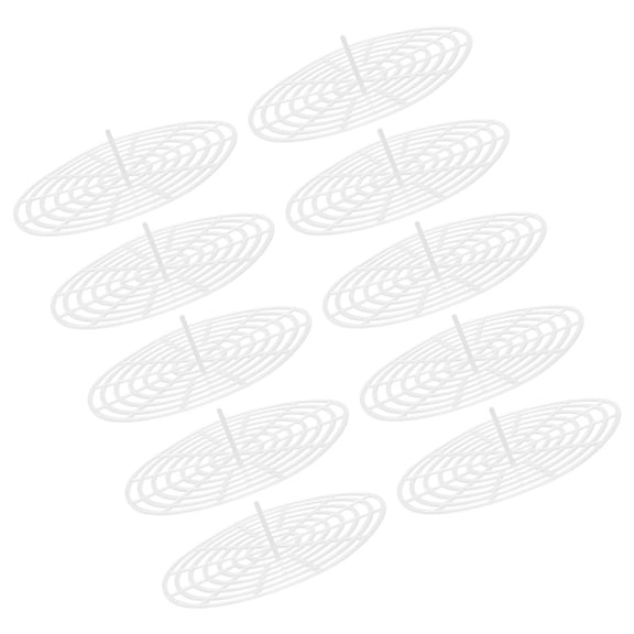 WRISTBIQUE 10Pcs White Pickling Weight for Jar with Compact Round Shape and Wear Resistant Material