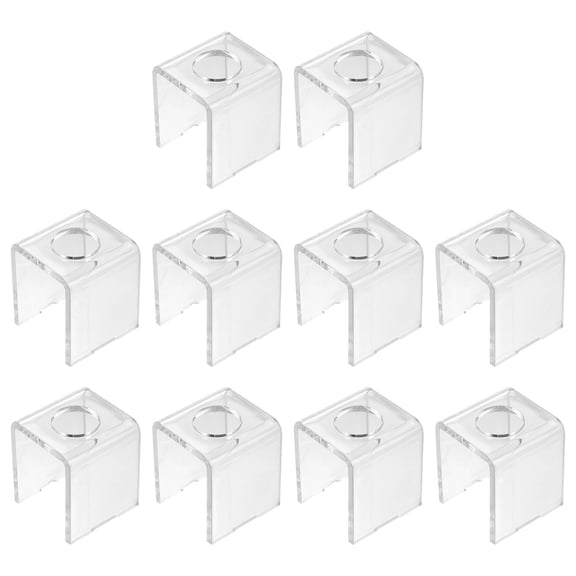 WRISTBIQUE 10pcs Diy Rack Lipstick Holder Bracket For Easy Homemade Makeup Portable And Easy To Clean Diy