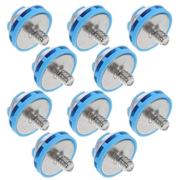 WRISTBIQUE Back to School Hardware Nuts Computer Hard Drive Screws Iron Galvanized Tech Enthusiasts Home Use 10Pcs