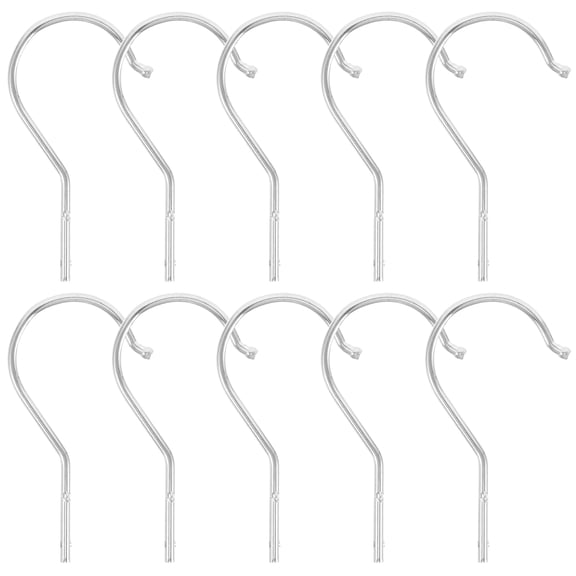 WRISTBIQUE 10Pcs Strong Metal Coat Hanger Hooks for Mannequin Display and Closet Use